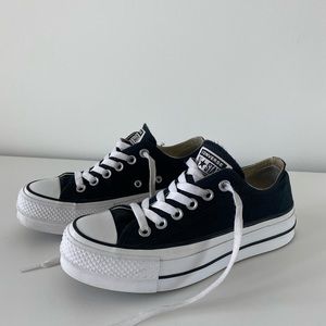 Women's Lift Low Top Platform Sneakers in Black